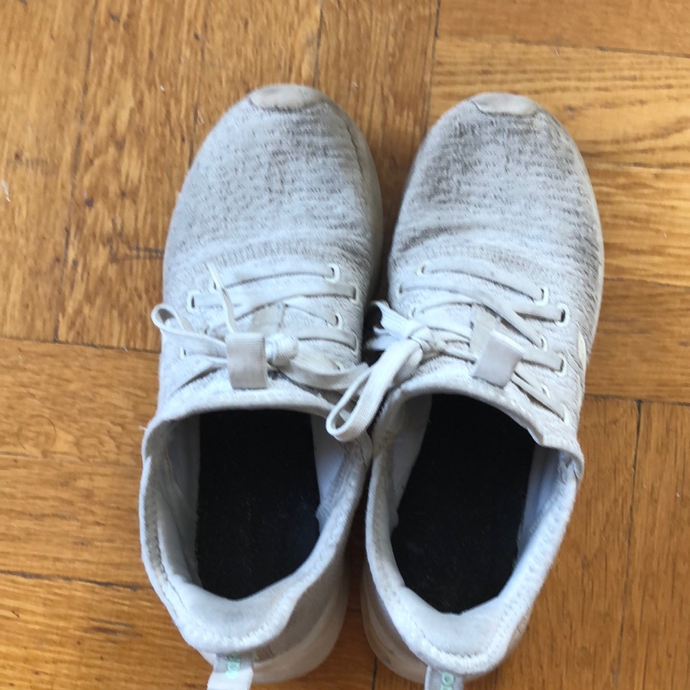 Adidas cloudfoam sneakers, off white